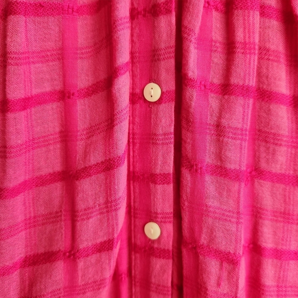 Free People Edie Maxi Dress - Vibrant Hot Pink - Picture 12 of 15